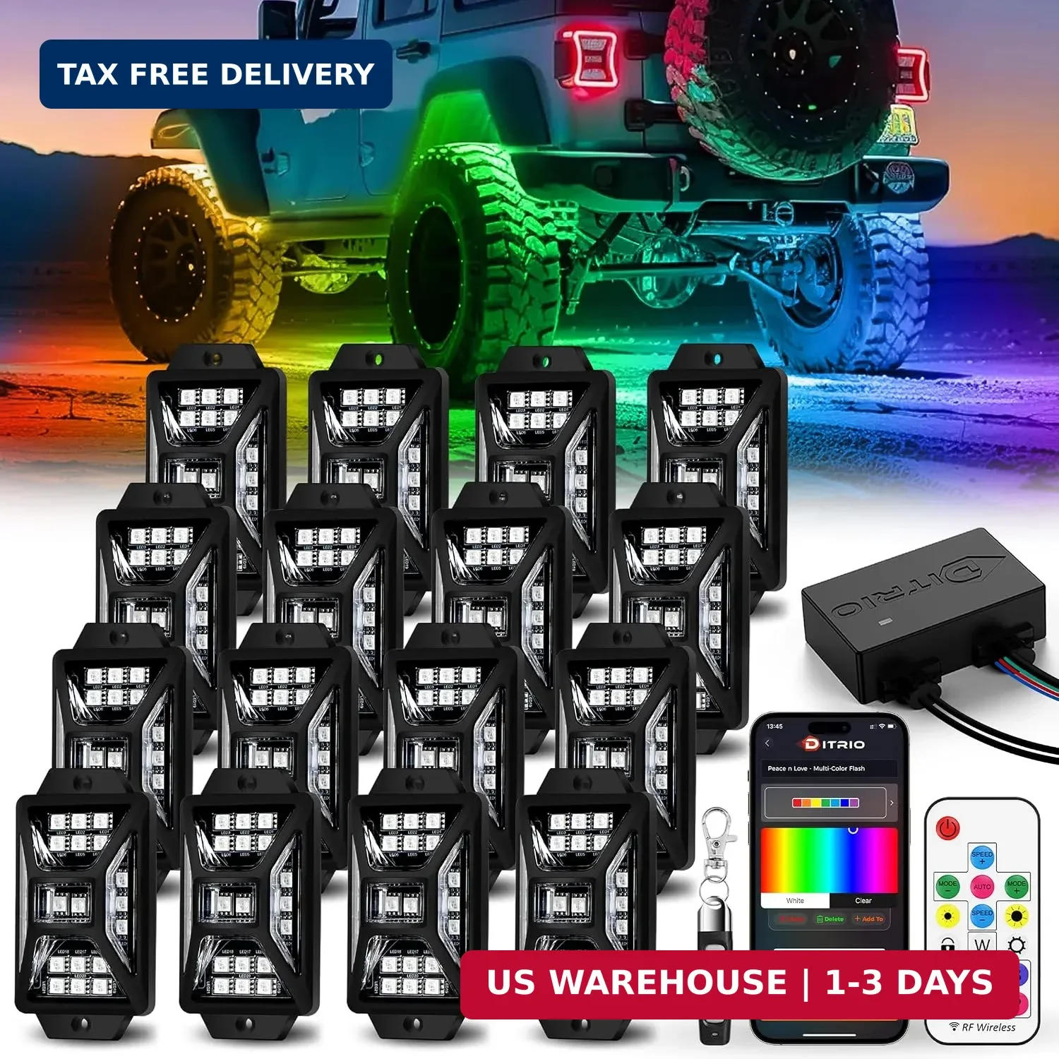 RGB Rock Lights