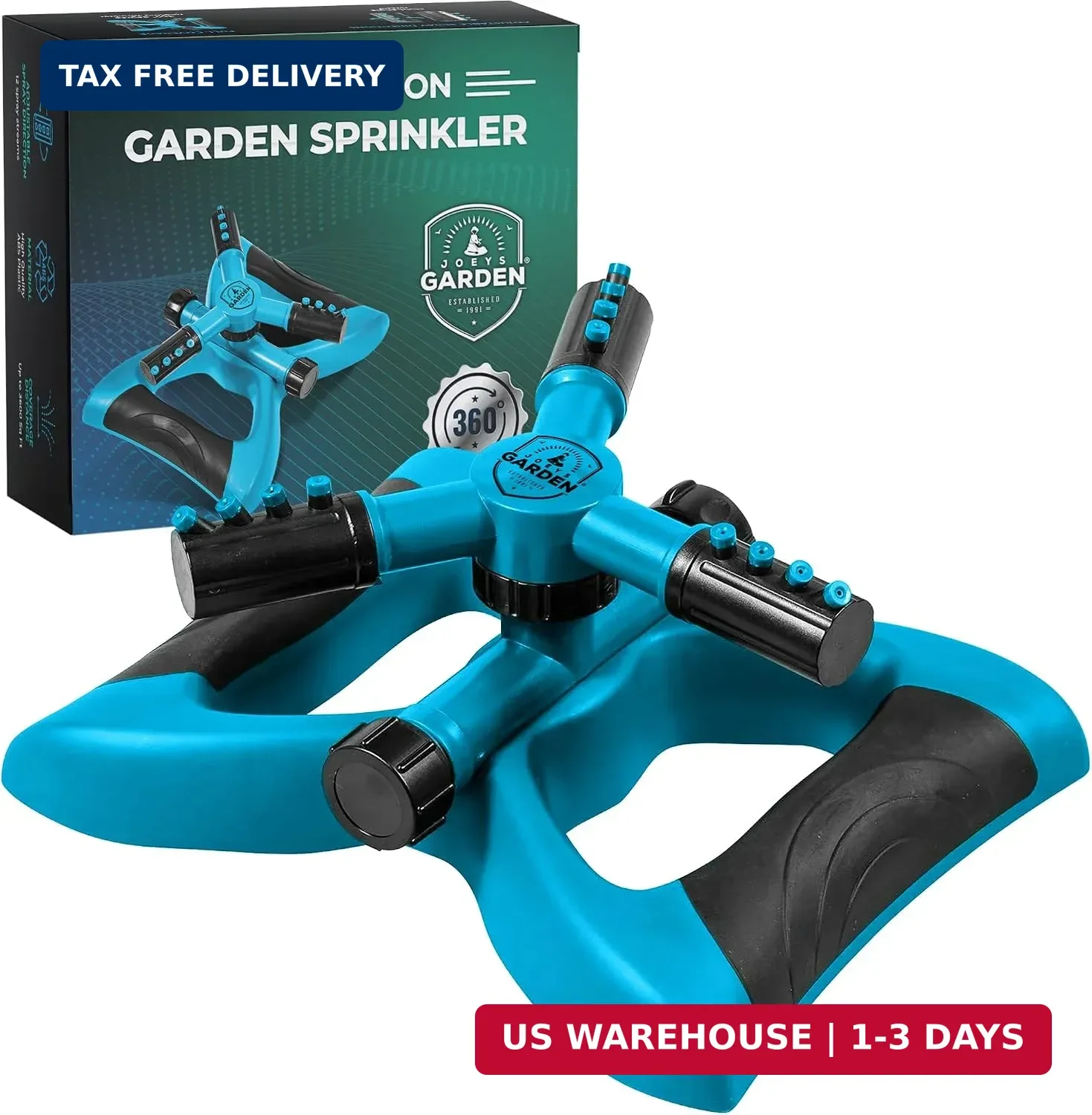 Rotating Lawn Sprinkler