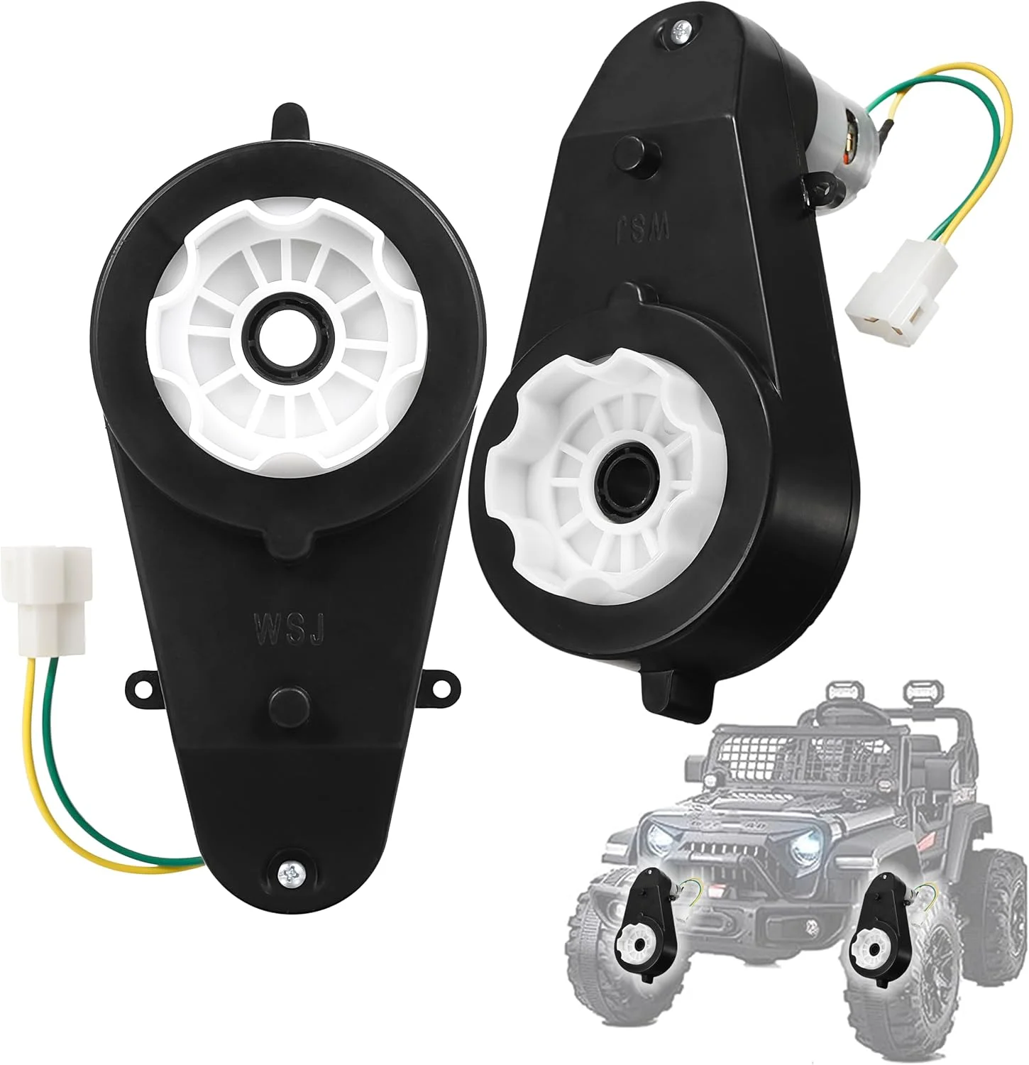 Kids Ride On Car Gearbox Motor