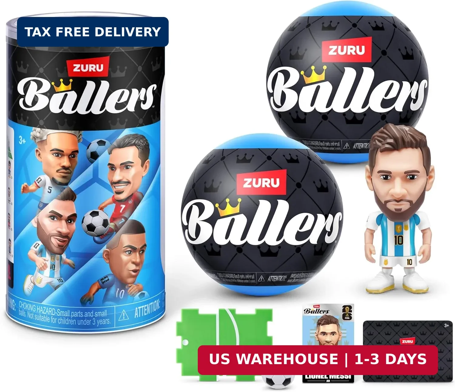 FIFA World Cup 2026™ Ballers Series 1 2 Pack by ZURU - Official