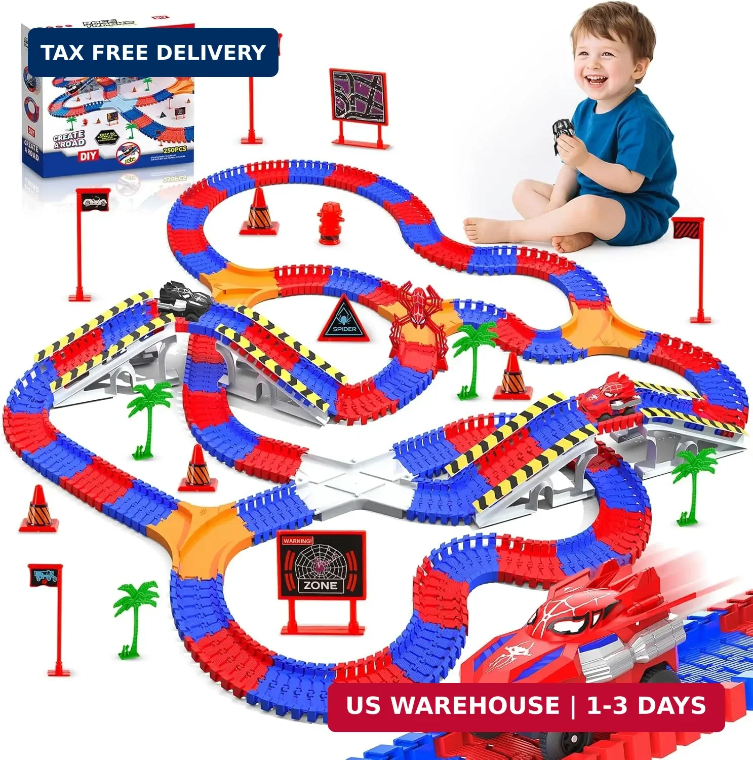 Spider Race Track